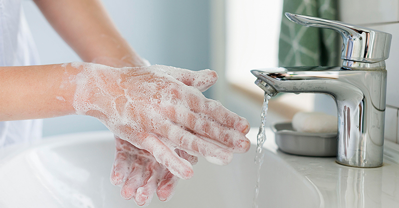 Higienize as suas mãos - SALVE VIDAS 
