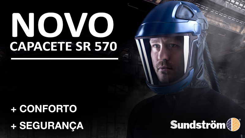 Novo capacete SR 570