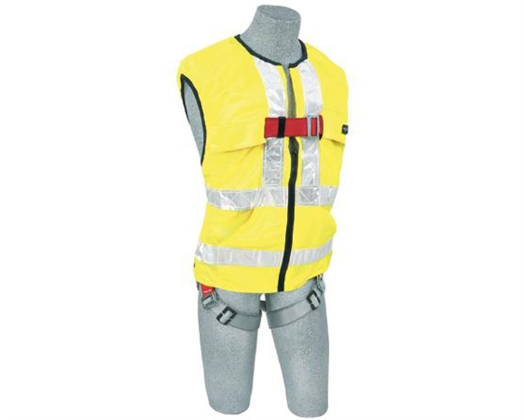 Cinto Tipo Arnês Protecta AB113HV (C/Colete Alta Visibil.)