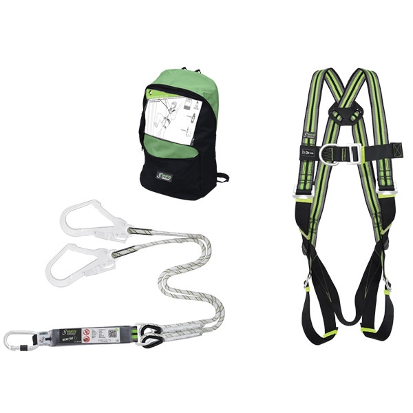 Kit Arnês + Corda Em Y c/ Amortecedor Kratos FA8000500