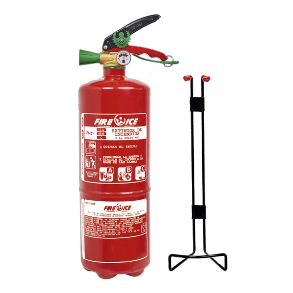 Extintor Fire Ice ABC Pó Químico 2Kg (13A-55B-C)
