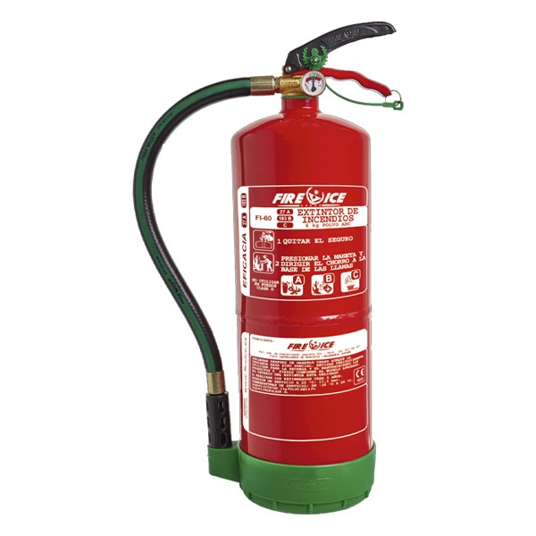Extintor Fire Ice ABC Pó Quimico 6Kg (27A-183B-C)