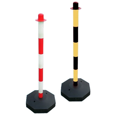 Poste Suporte de Corrente Vermelho/Banco Gp