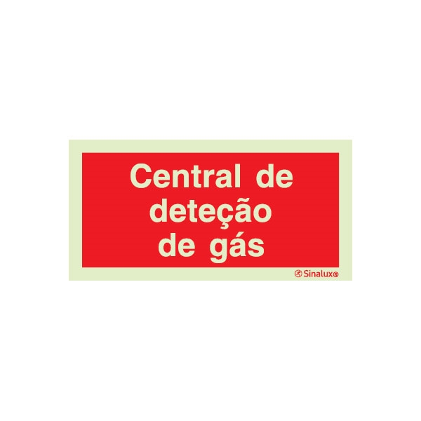 Sinal Central de Deteção de Gás Sinalux P0790