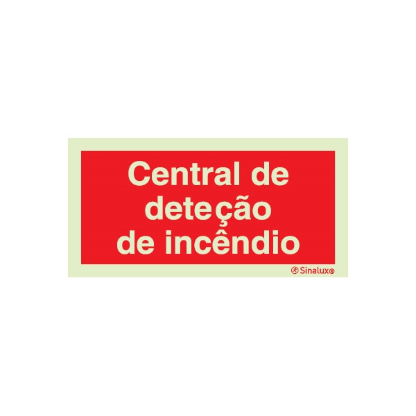 Sinal Central de Deteção de Incêndio Sinalux P0791