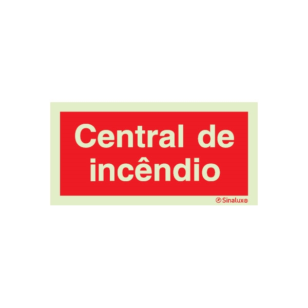Sinal Central de Incêndio Sinalux P0794