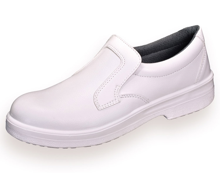 Sapatos Safe Way com Pala Branco P322