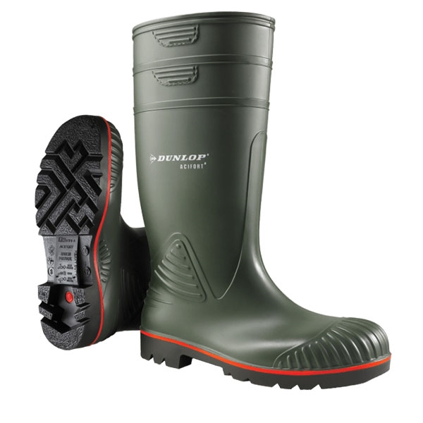 Botas Dunlop Acifort Heavy Duty Full Safety A442631