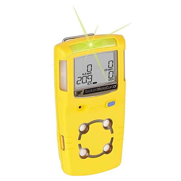 Detetor de Gás BW Microclip XL (H2S/CO/O2/LIE)