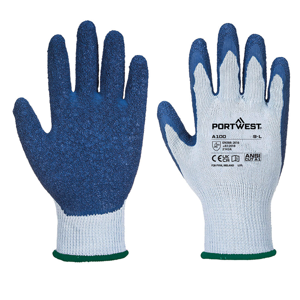 Luva Portwest Grip Látex A100