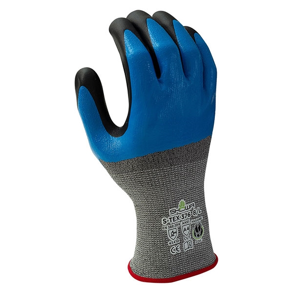LUVAS SHOWA S-TEX 376 (NITRILO) (4441)