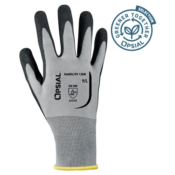 Luvas Opsial Handlite 120N Nitrilo Arenoso