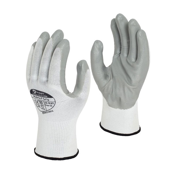 Luvas Polyco Matrix F Grip Fully Coated Nylon/Nitrilo