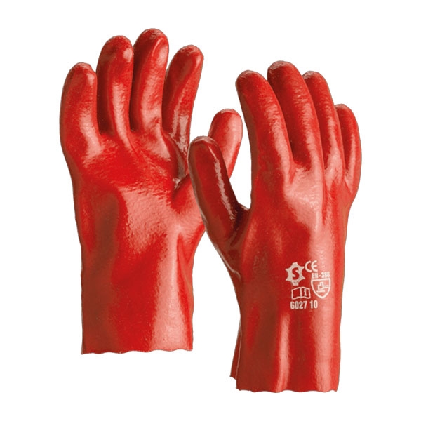 Luvas Sacobel PVC HK Vermelha