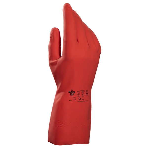 Luvas Mapa Duo Nit 180 (Latex/Nitrilo) (31cm/0,40mm)