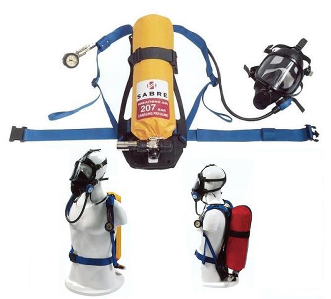 Aparelho respiratório autónomo sabre sigma 2 ps