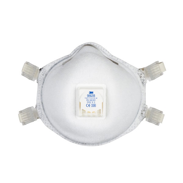 Máscara para soldadura 3M™ FFP2 com válvula 9928