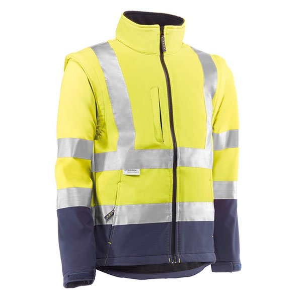 Casaco de Alta Visibilidade Softshell Alpe HV9820