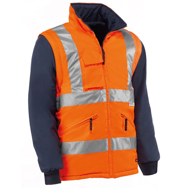 Parka Reversível Alta Visibilidade Galaxy HV710