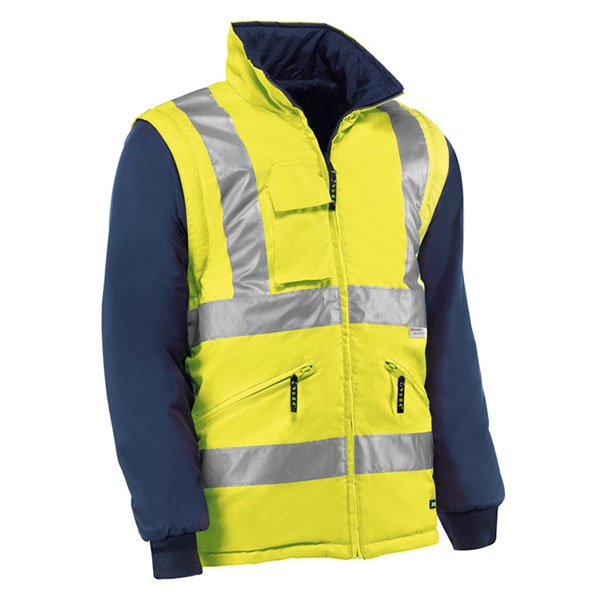 Parka Reversível Alta Visibilidade Reflector HV709