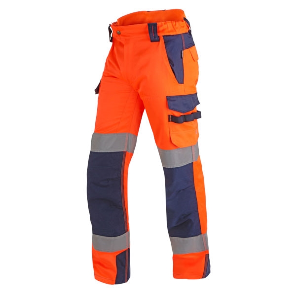 Calças Alta Visibilidade Opsial ACTIV LINE OGT Laranja/Azul