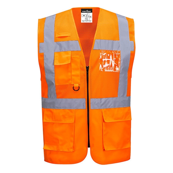 Colete Executivo em Malha Madrid Portwest C496