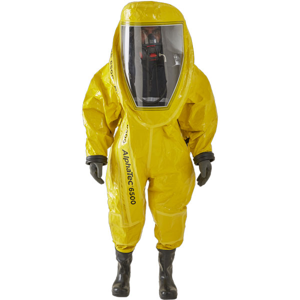 Fato Proteção Química AlphaTec 6500 cosido e tapado - Modelo 819