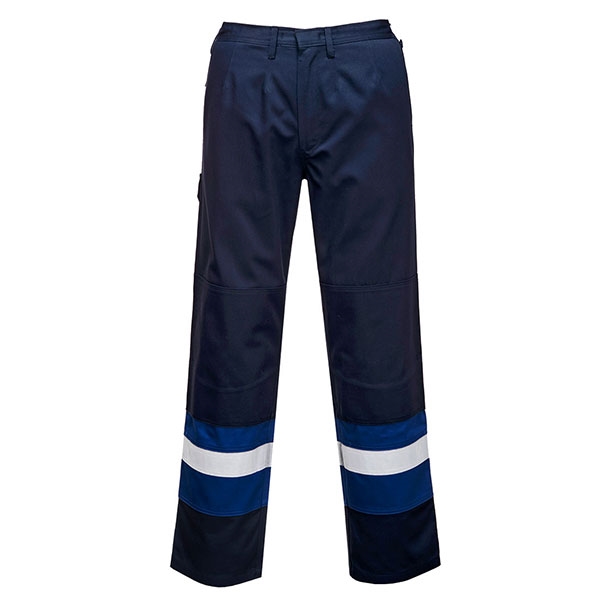 CALÇA IGNIFUGA ANTI-ESTÁTICA BIZFLAME FR56