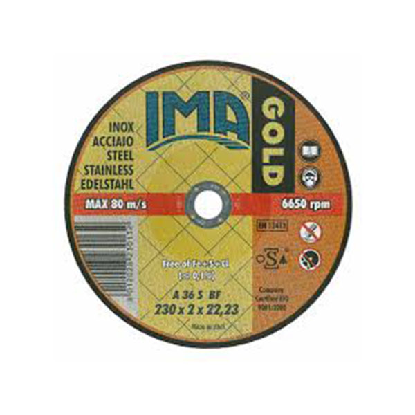 Disco Corte Inox Gold 125x2,5x22