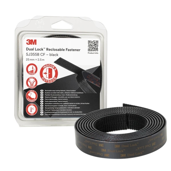 Fita 3M™ Dual Lock™ SJ3550 25mmx2.5m