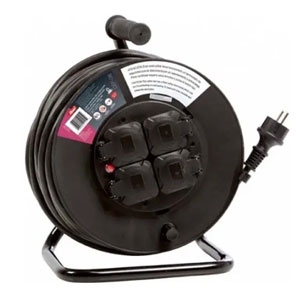 Extensão elétrica com enrolador 3x2.5mm 25 metros
