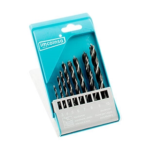 Conjunto Brocas Madeira Imcoinsa 8 Pcs 3-10 059098