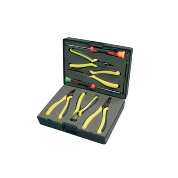 Jogo Chaves/Alicates Microtronic (8pcs) Egamaster Refª 69496