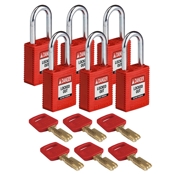 Cadeado Aço 76mm Brady 150357 (Unidade)